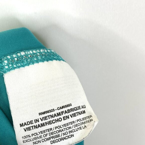 NikeShorts Mens Size Large Dri-Fit Teal Green Pull On 9.5" Inseam Basketball - Picture 4 of 6